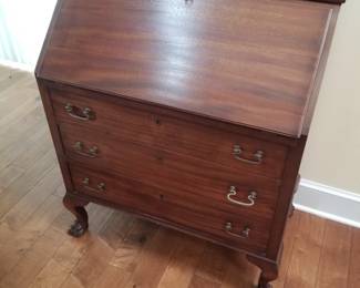 Slant top desk