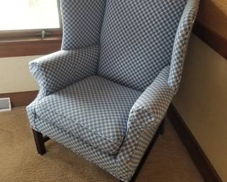 Wingback arm chair