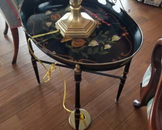 Painted tray table