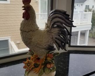 Ceramic roosters