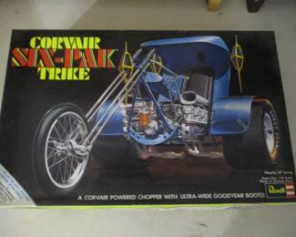 Revell Corvair Six-Pak Trike Model