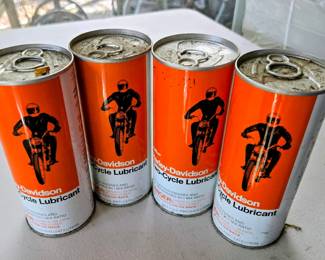 Vintage Harley Davidson Two-Cycles Lubricant