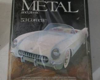 Die-cast 1953 Corvette Model
