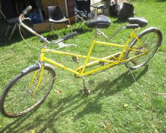Schwinn Deluxe Twinn Yellow 5-Speed Bicycle