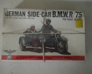German Side-car B.M.W.R/75 Model