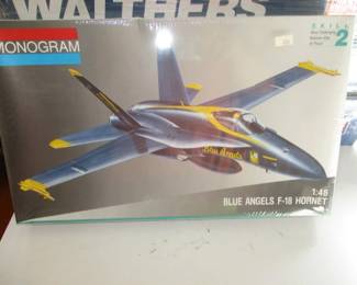 Monogram Blue Angels F-18 Hornet Jet Model
