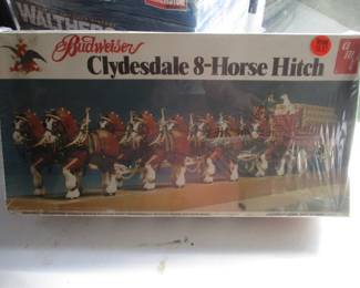 AMT Budweiser 8-Horse Hitch Model