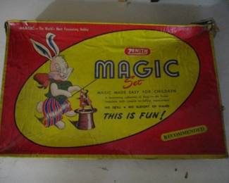1940's Zenith Magic Set