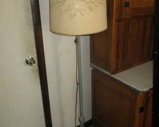 Vintage Cast Iron Floor Lamp