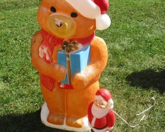 Vintage "Empire" Teddy Bear Blow Mold