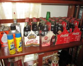 Vintage Coca-Cola Pop Bottles