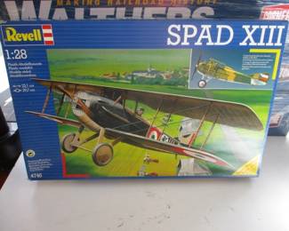 Revell Spad XIII Biplane Model