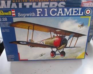 Revell F.1 Camel Biplane Model