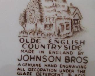 Olde English Countryside Ironstone Dinnerware Set
