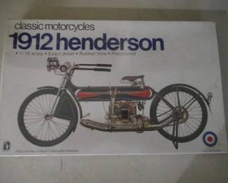 1912 Henderson Motorcycle Model