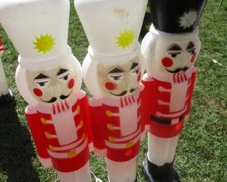 1990's Nutcracker Blow Molds