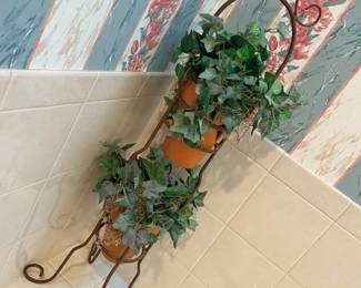 59 2Tier Iron Garden Trellis Plant Standmin