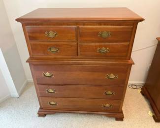 59 Kling Cherry 7Drawer Highboymin