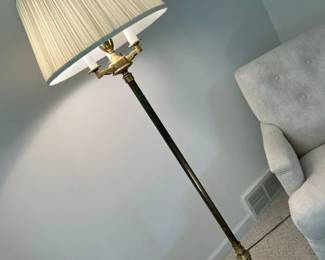 59 Stiffel Brass Floor Lamp X2min