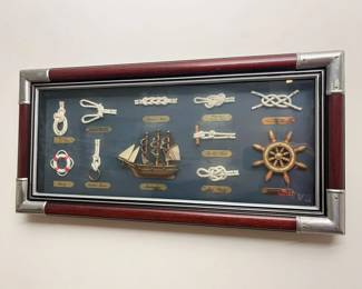 59 Nautical Knot Shadow Boxmin
