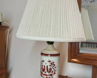 59 Rooster Pottery Medium Table Lampmin