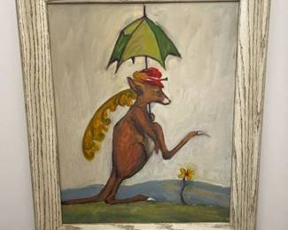 59 Jess Dobson Alt Bella Kangaroo Original Acrylicmin