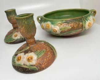 59 Roseville Jonquil Vintage Art Potterymin