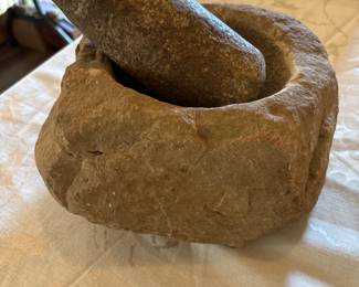 Stone Matate and Grinding stone