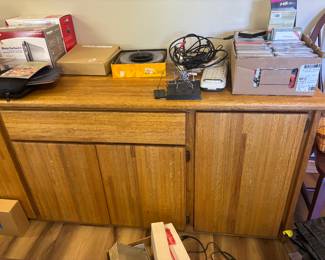 Oak Storage Cabinet