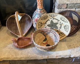 Vintage baskets