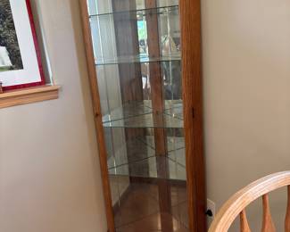 Corner Curio Cabinet