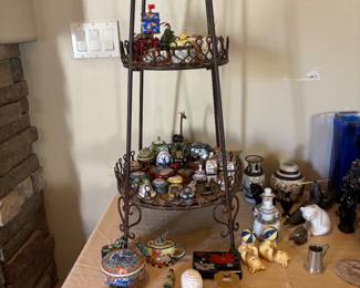 A large collection of Trinket Boxes