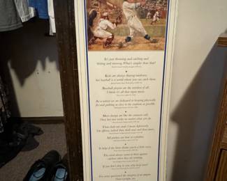 Baseball poster