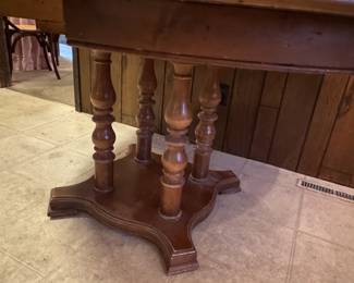 Base of kitchen table