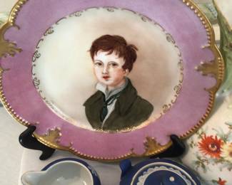 Hand painted plate