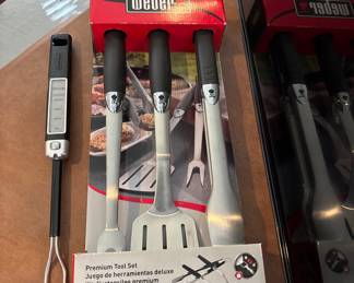 Barbecue tool set, meat thermometer