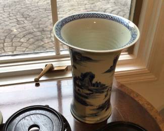 Asian vase
