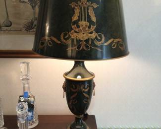 Waterford, tole lamp