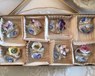 Royal crown derby, place card holders