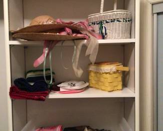 Vintage hats, bags