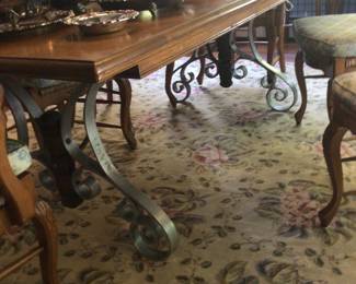 Legs of the table