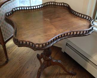 Tilt top table