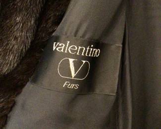 Valentino fur coat