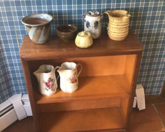 Small bookcase, decor
