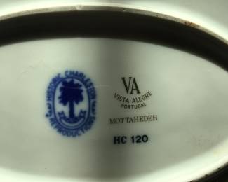 Back of plate