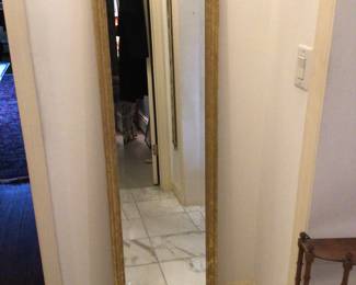 Rectangular mirror 15”x58”