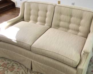 Settee 57”x34”x30” H