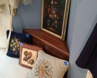 Needlepoint pillows