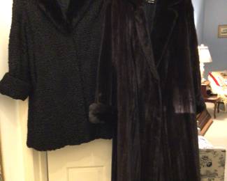 Vintage fur coats