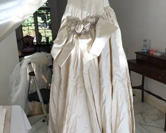 Back of dress